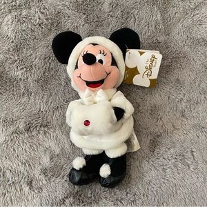 NWT Vintage Disney Beanie Baby January Birthstone Minnie